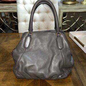 Authentic Marc by Marc Jacobs Q Fran Satchel Crossbody Bag Dark Grey